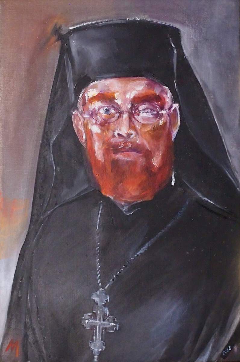 Fr. Meletios - Archimandrite by Maryleen Schiltkamp, Image 1.