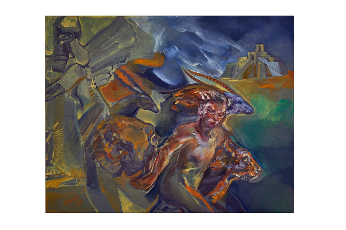 The Gilgamesh Epic: Enkidu by Maryleen Schiltkamp 