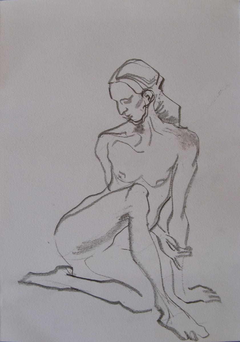 Pose 9 by Maryleen Schiltkamp  Image: Figure drawing - sketches