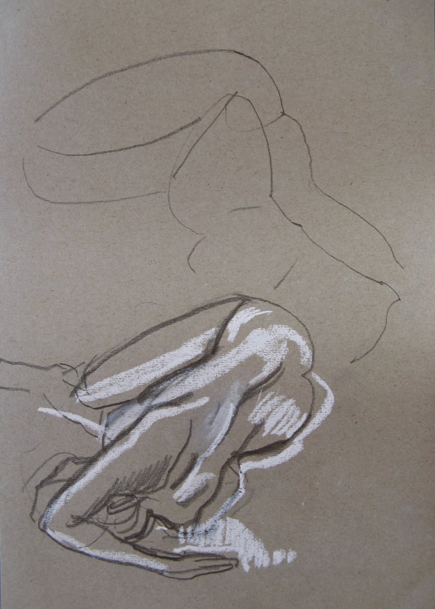 Pose 5 by Maryleen Schiltkamp  Image: Figure drawing - sketches