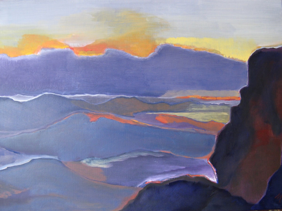 Sinaï Sunrise (sketch) by Maryleen Schiltkamp  Image: Egypt Pilgrimage IV