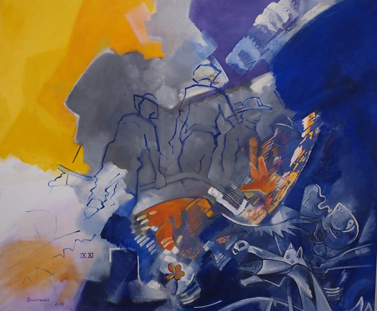 IX XI - New York/Guernica by Maryleen Schiltkamp  Image: 9/11 2001 