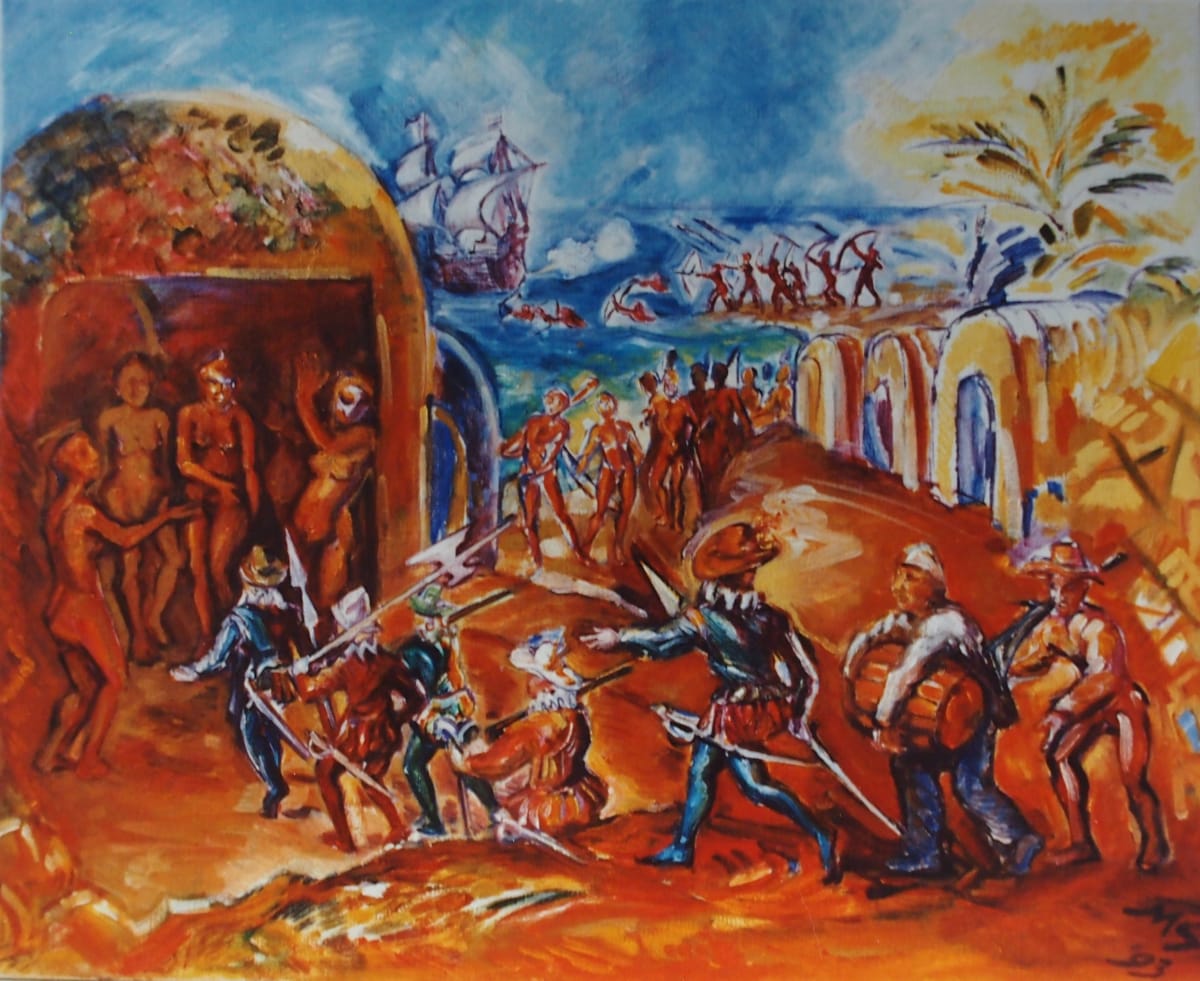 Isla de los Gigantes by Maryleen Schiltkamp  Image: Curaçao history