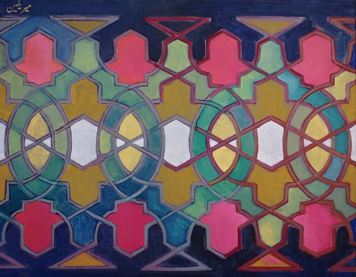 Islamic Designs I (2009) by Maryleen Schiltkamp  Image: Views on Islam