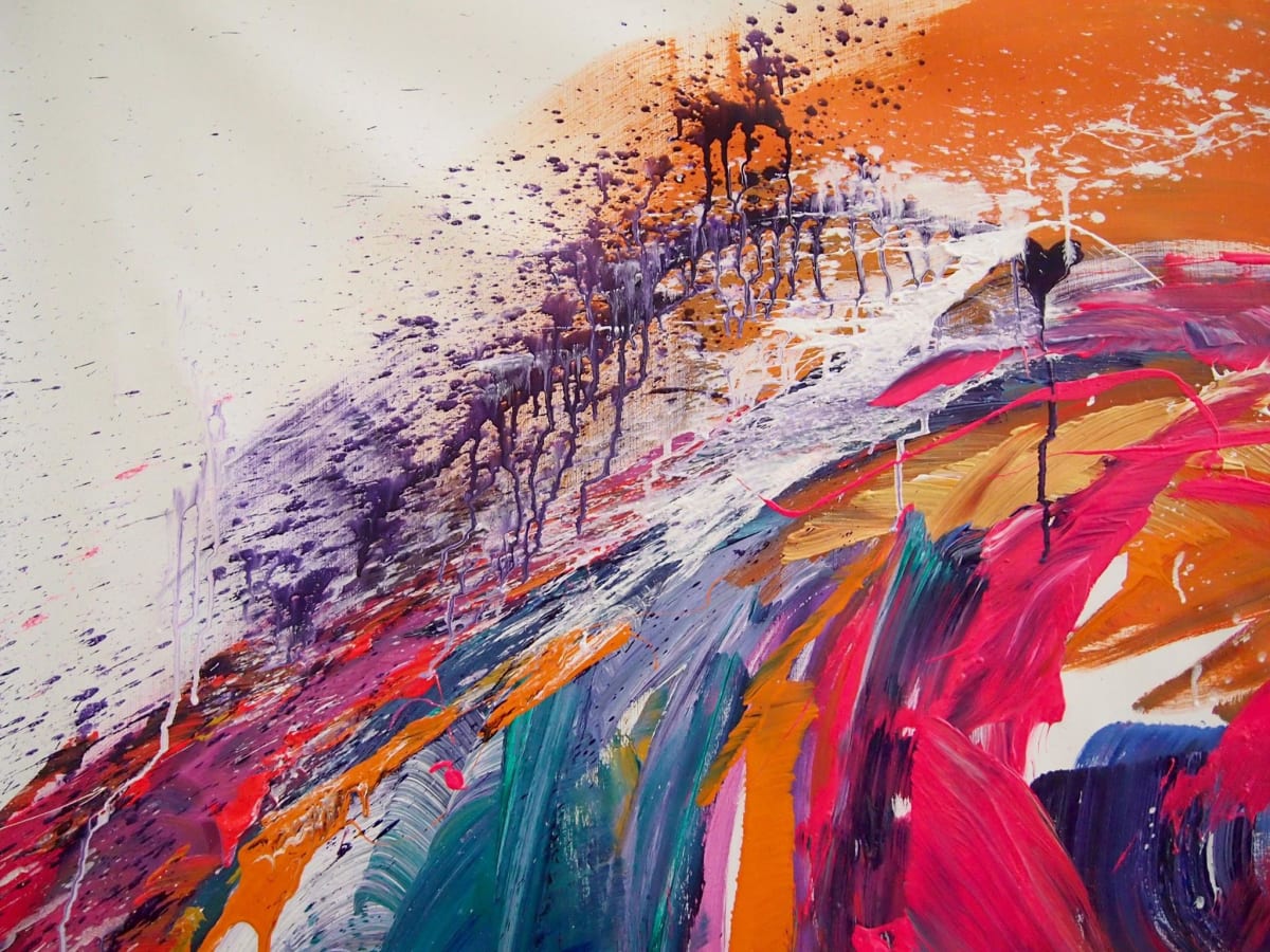 La Valse - Ravel (detail) 2017 by Maryleen Schiltkamp  Image: musicpaintingLIVE