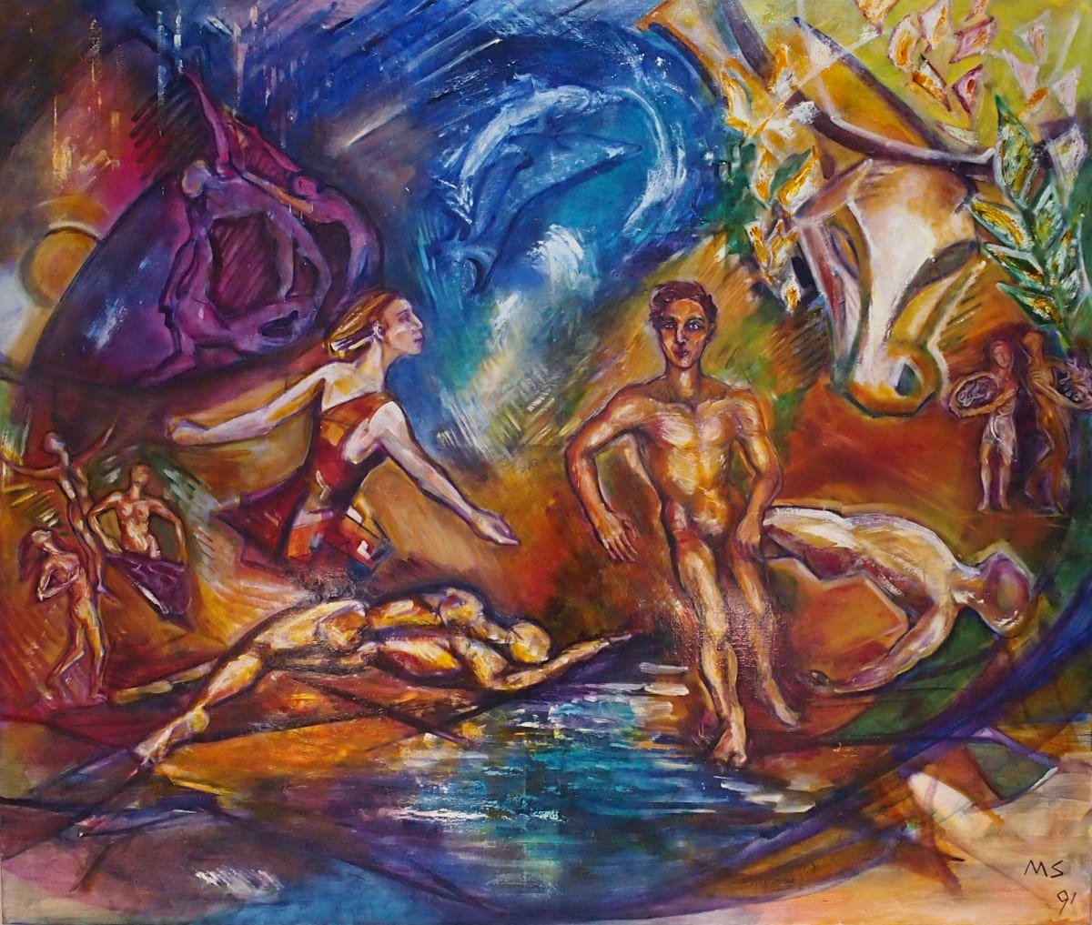 Le Sacre by Maryleen Schiltkamp  Image: Vegetation rite related to Stravinsky's "Sacre du Printemps"