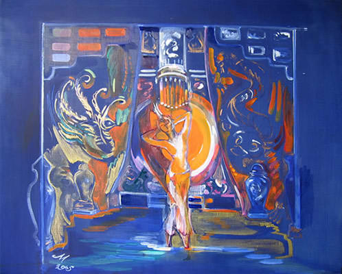 Odalisque by Maryleen Schiltkamp  Image: Russian title: Одалиска