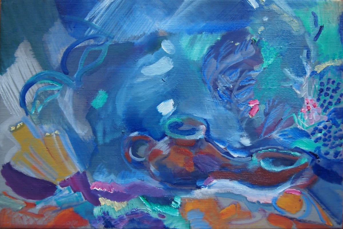 Atlantis - Oil lamp (2020) by Maryleen Schiltkamp  Image: ATLANTIS series