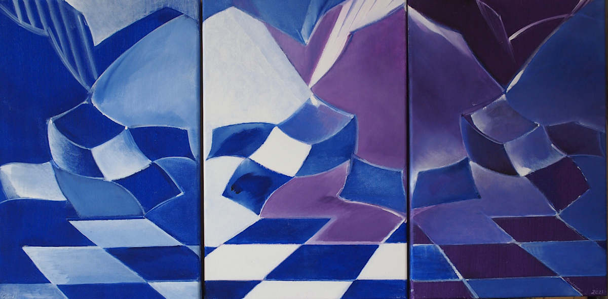 Triptych Escher & Bach by Maryleen Schiltkamp, Image 1.