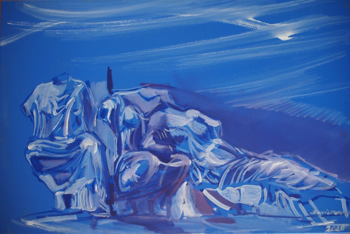 Atlantis - Parthenon (2020) by Maryleen Schiltkamp  Image: ATLANTIS series