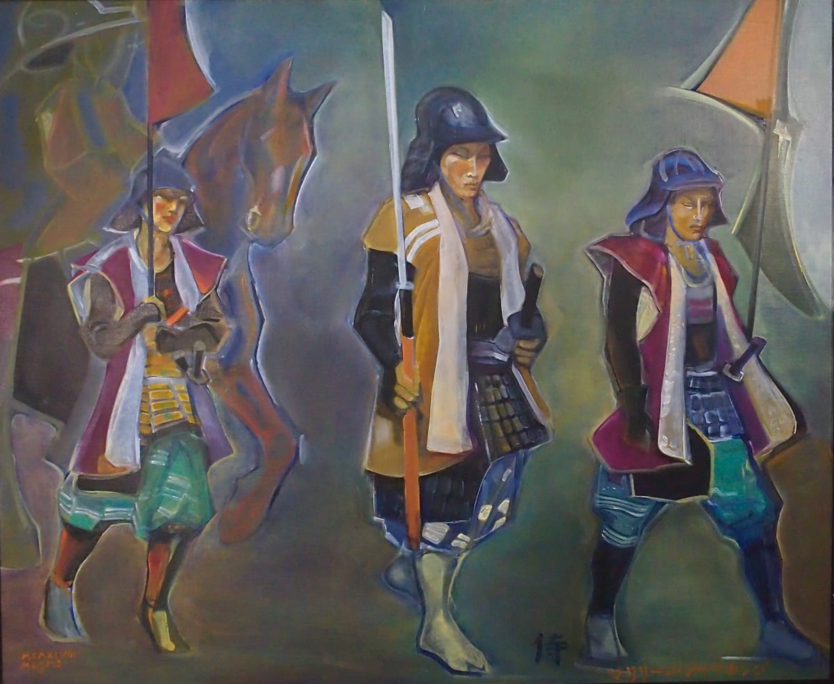 Samurai III by Maryleen Schiltkamp  Image: Japanese series