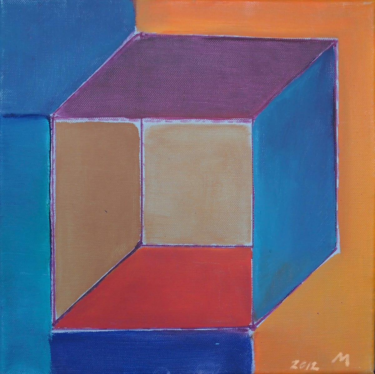 Plato - Cube (Earth) by Maryleen Schiltkamp 