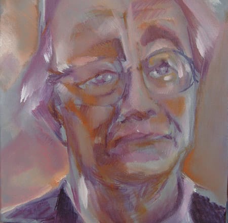 Alfred Brendel (Sketch) by Maryleen Schiltkamp  Image: Pianist