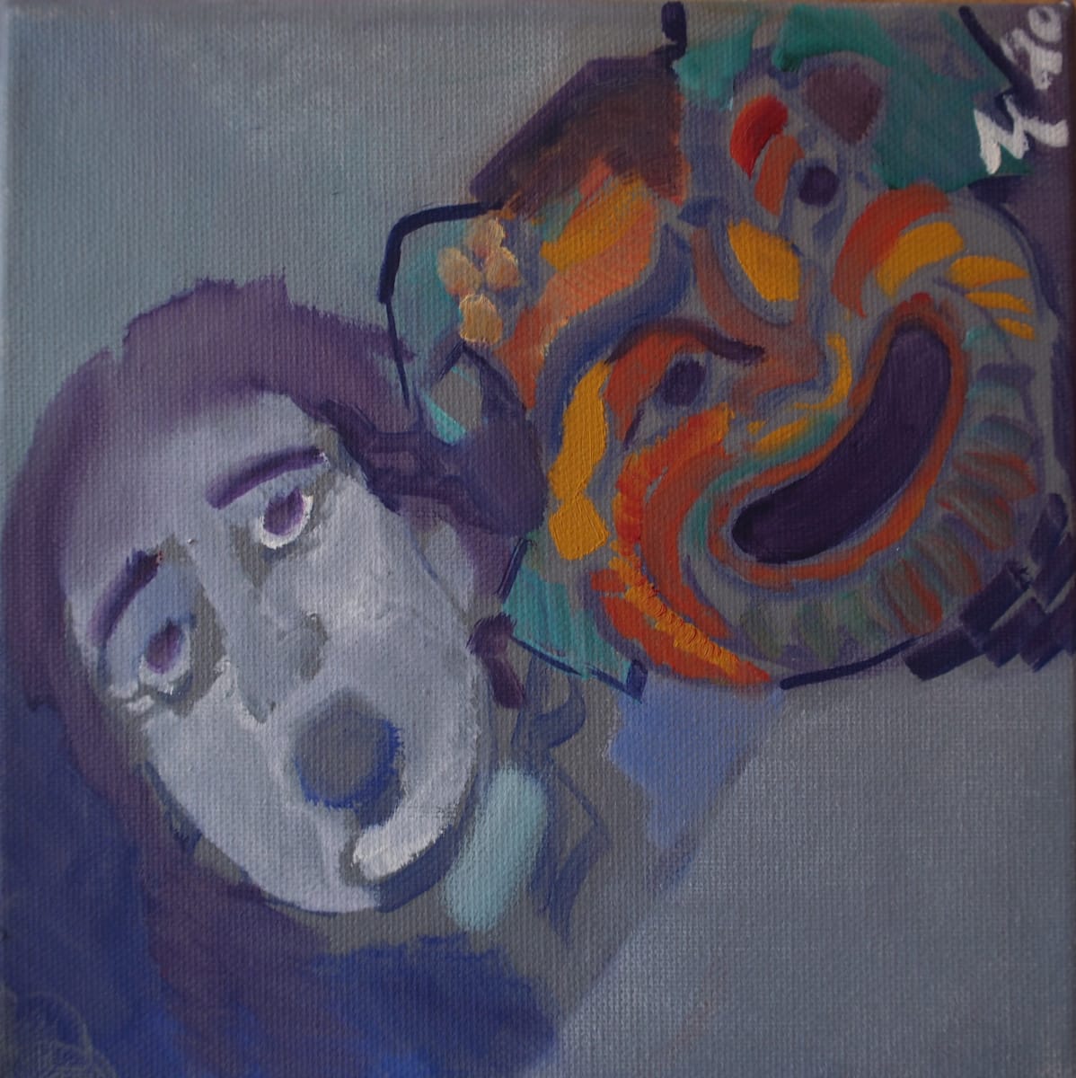 Theater Masks (2020) by Maryleen Schiltkamp  Image: ATLANTIS series