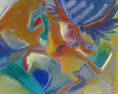 Sketch 'Kodaly - Hungarian Legend' No.3 by Maryleen Schiltkamp  Image: Musicpainting
