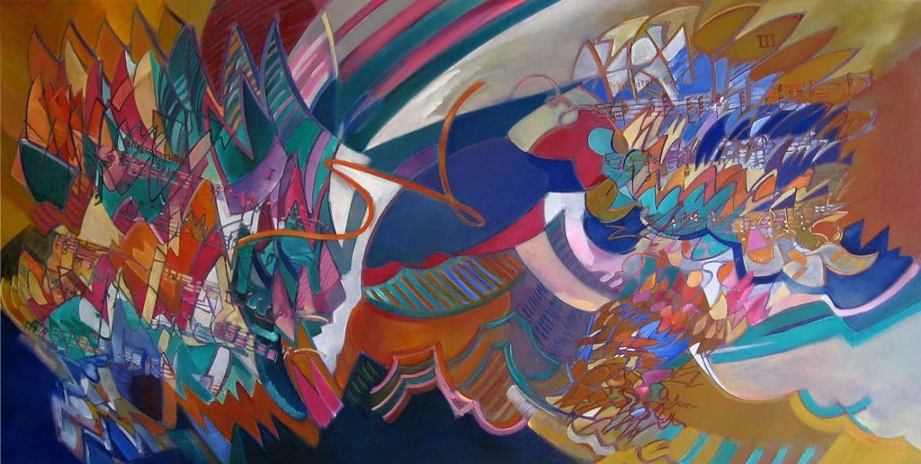Prokofiev - Sonata No.7 by Maryleen Schiltkamp  Image: Musicpainting