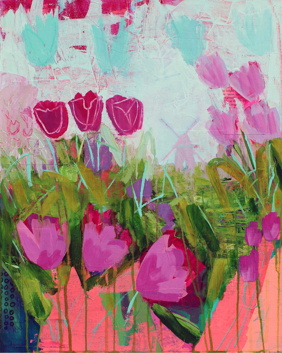"Sweetgrass & Tulips" by Erin Mullis 