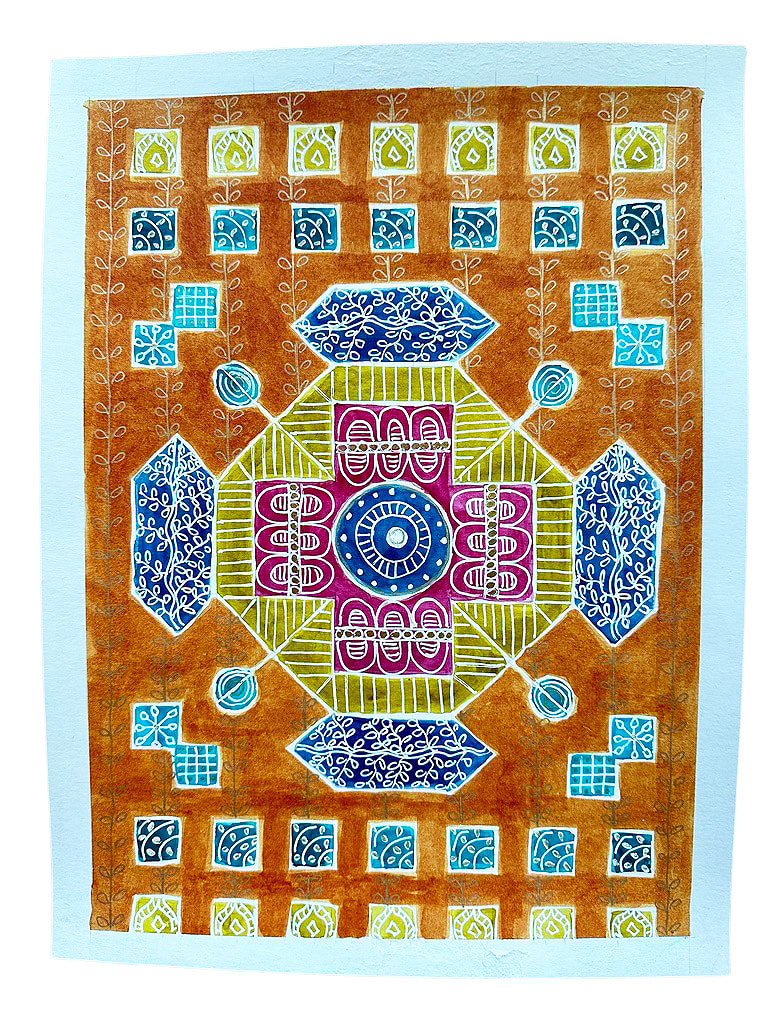 Rangoli Graffiti TWO by Rekha  Image:  Rangoli Graffiti TWO