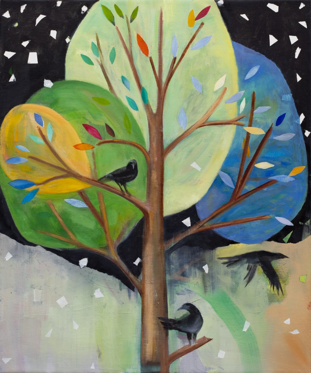 Tree and crows by Sarah Pearce, Image 1.