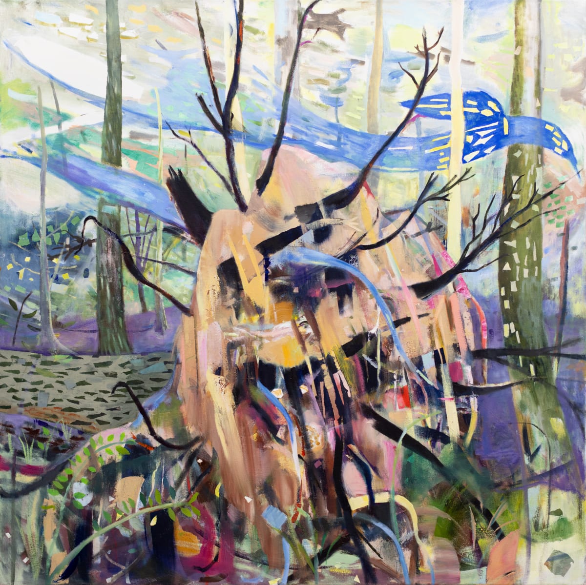 Upturned Stump by Sarah Pearce, Image 1.