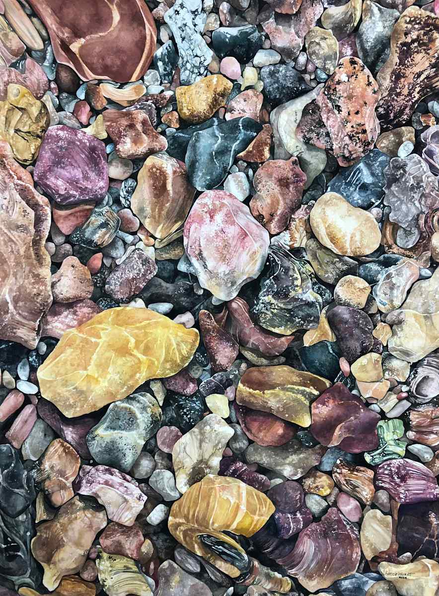 Big Bay Beach Rocks by Lance Wurst, Image 1.