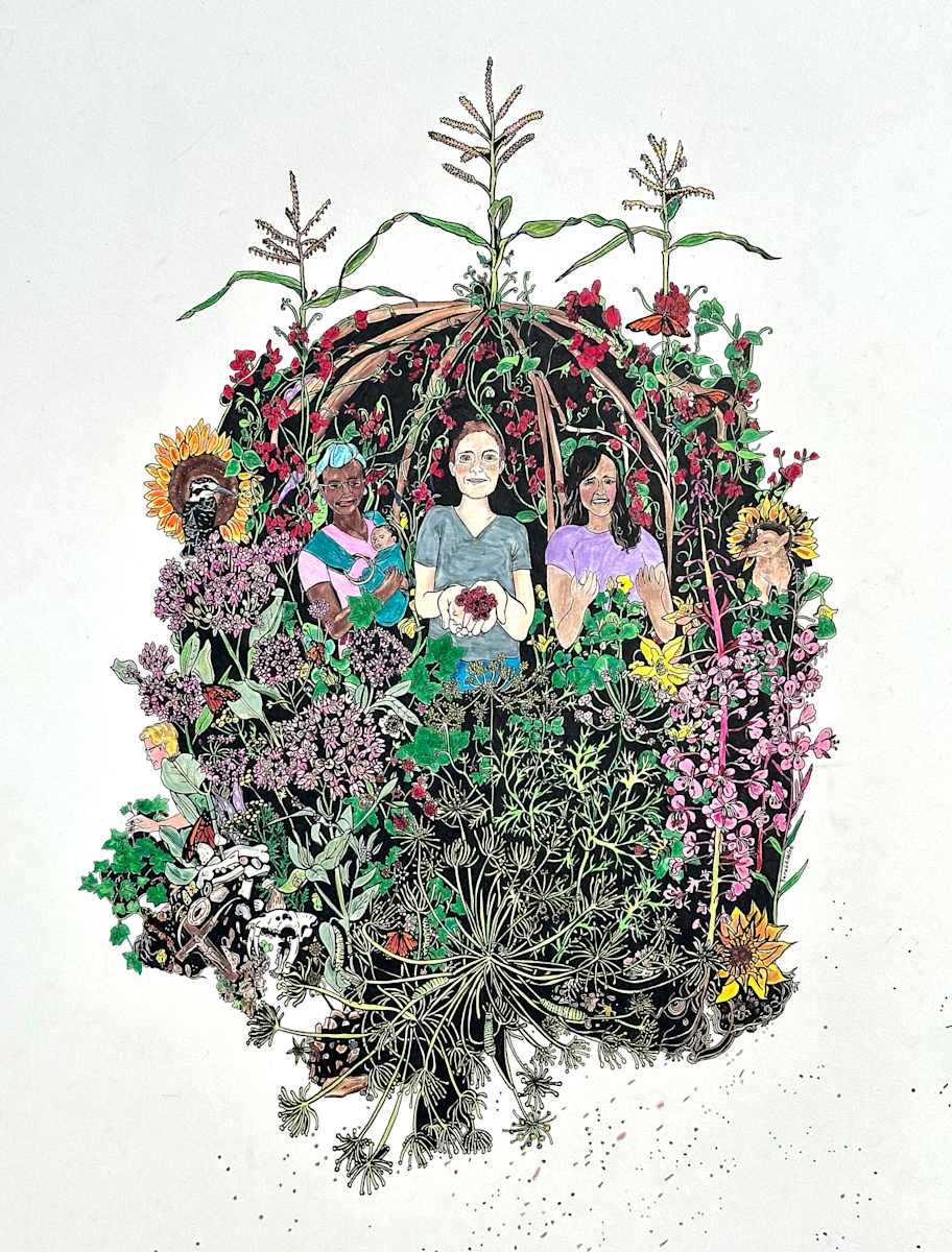Thimbleberry Communion by Sarah Holst, Image 1.