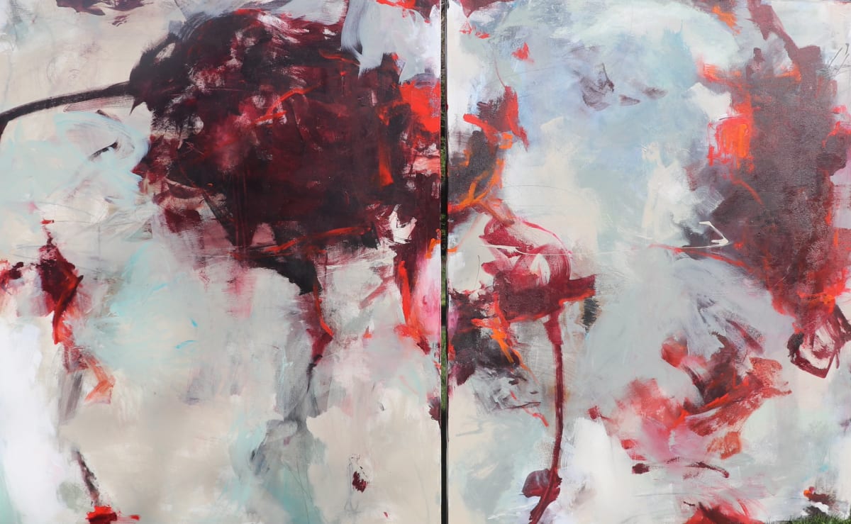 Unintentional Diptych by Jill Weikart 