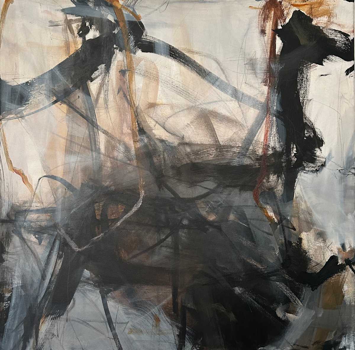 Blurring the Lines 1 (diptych) by Jill Weikart, Image 2.