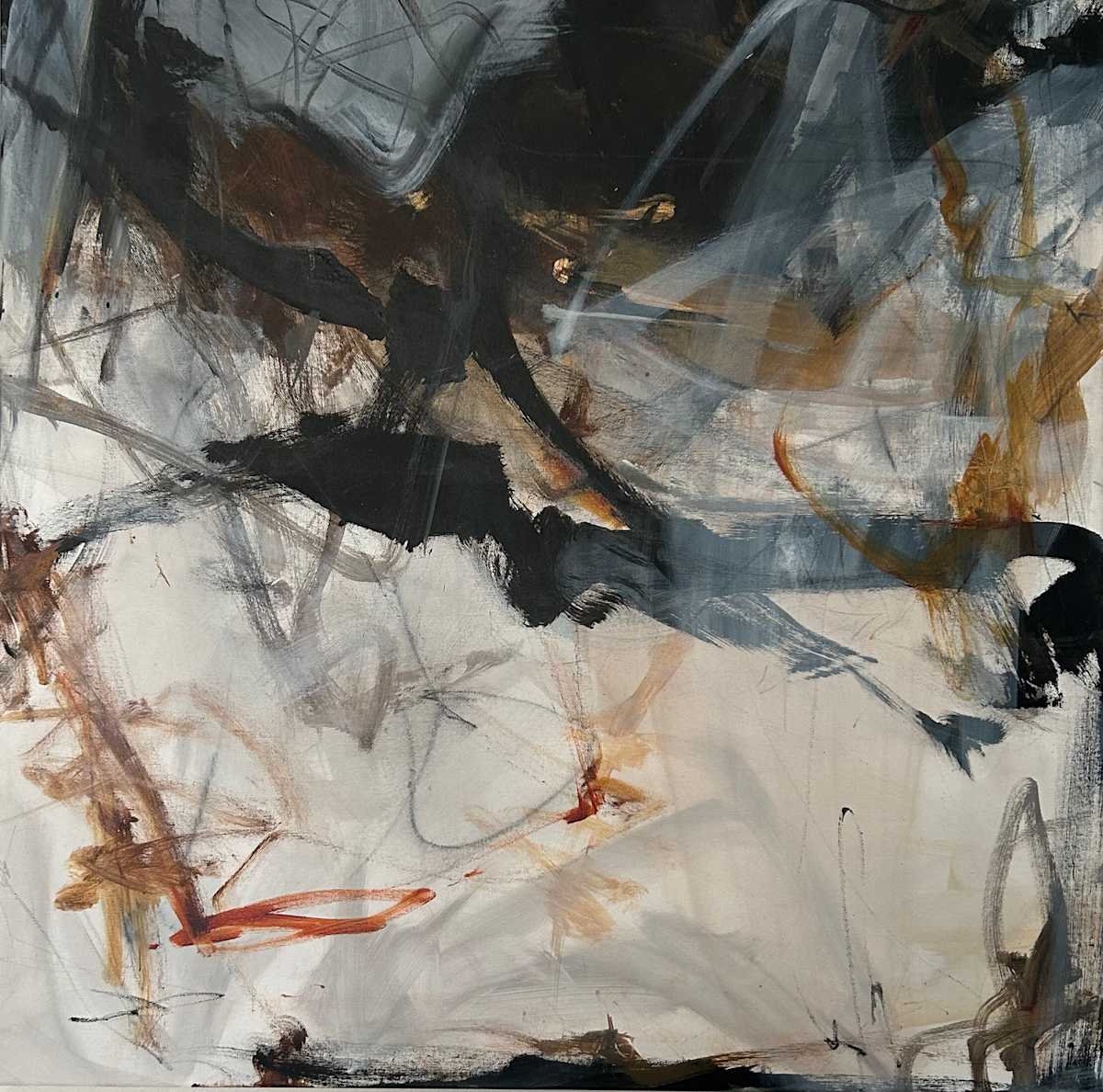 Blurring the Lines 2 (diptych) by Jill Weikart, Image 1.