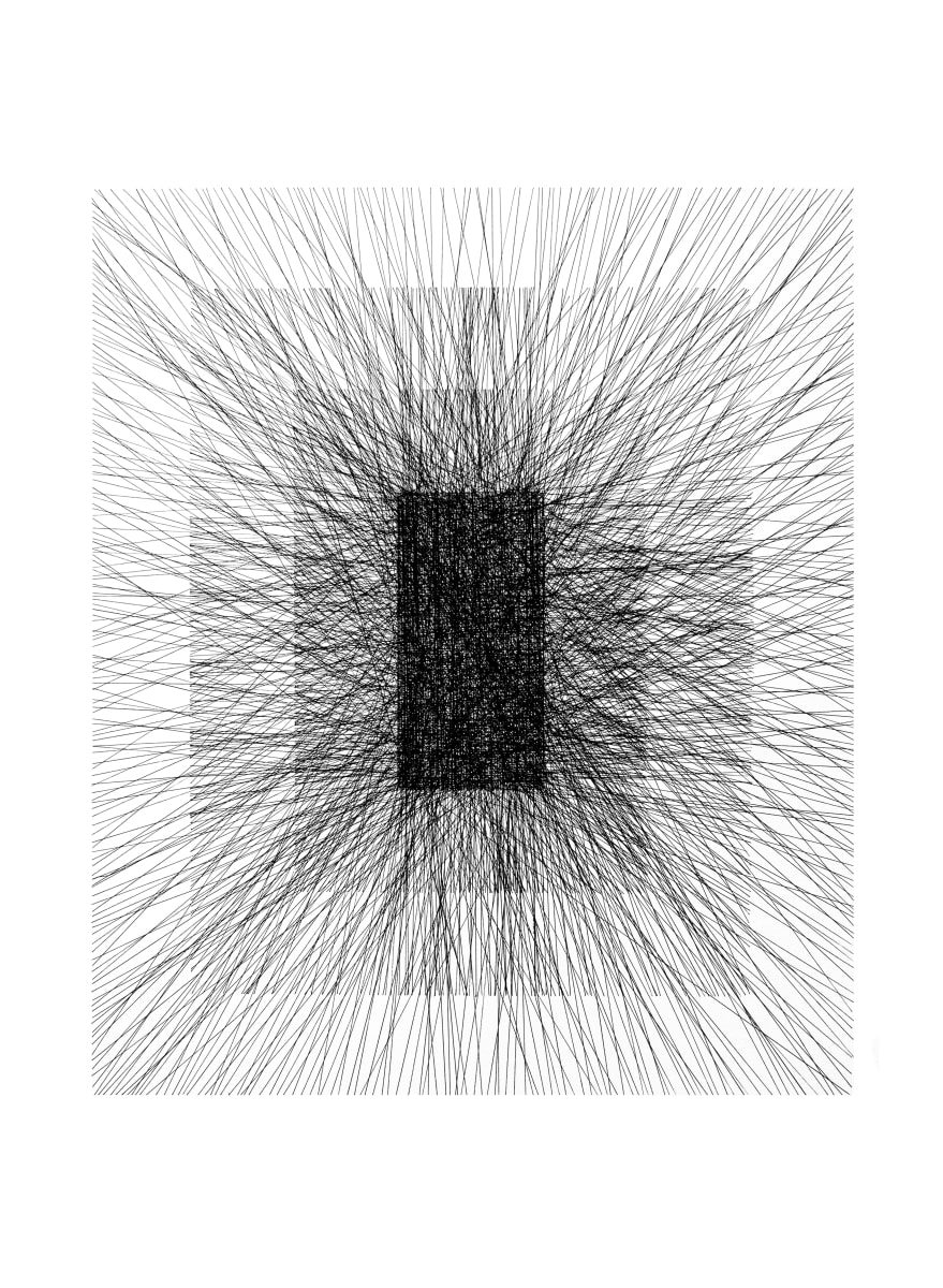 1000 Lines Crossed by Aaron Outhwaite 