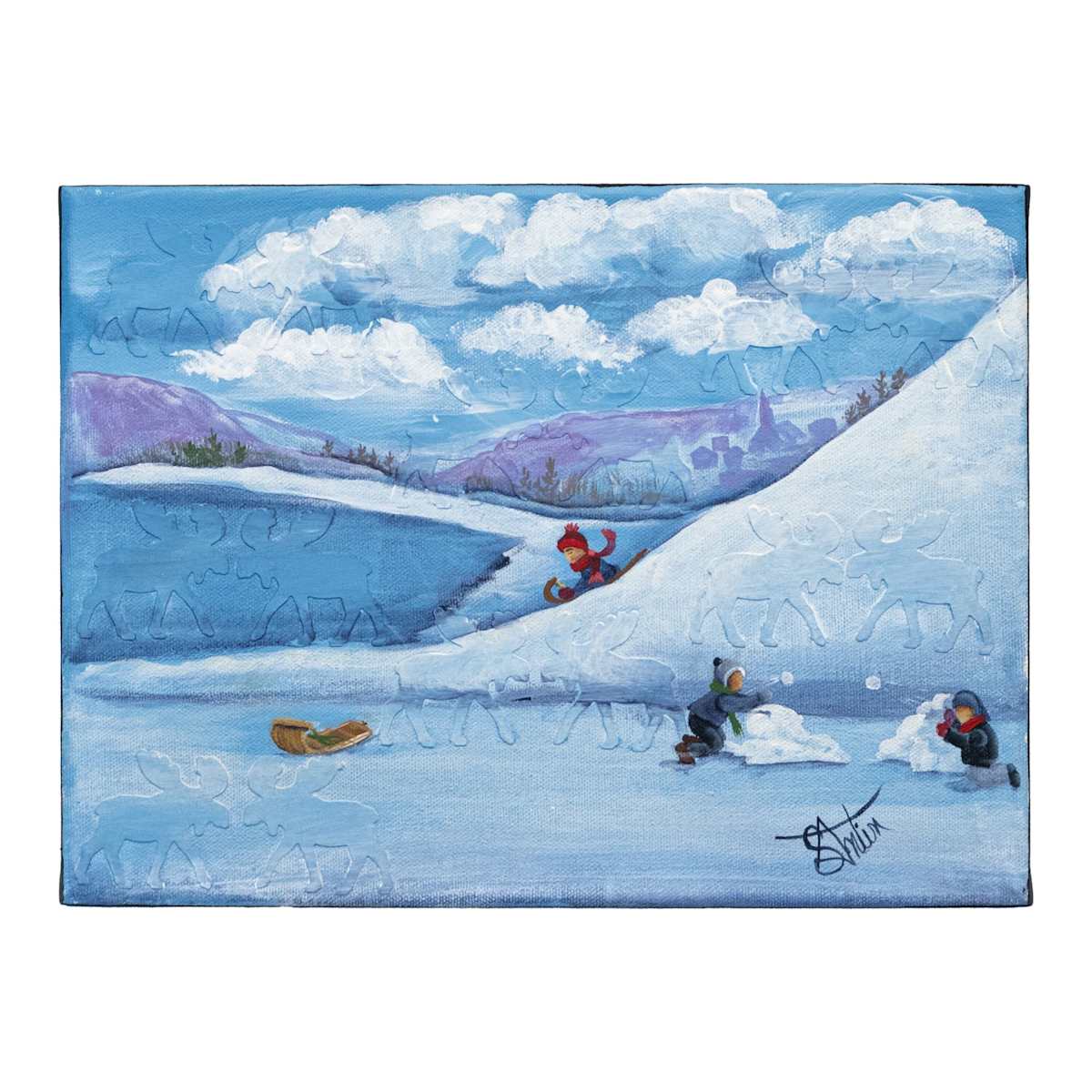Les joies de l'hiver #2 by Sylvia Antinozzi, Image 2.