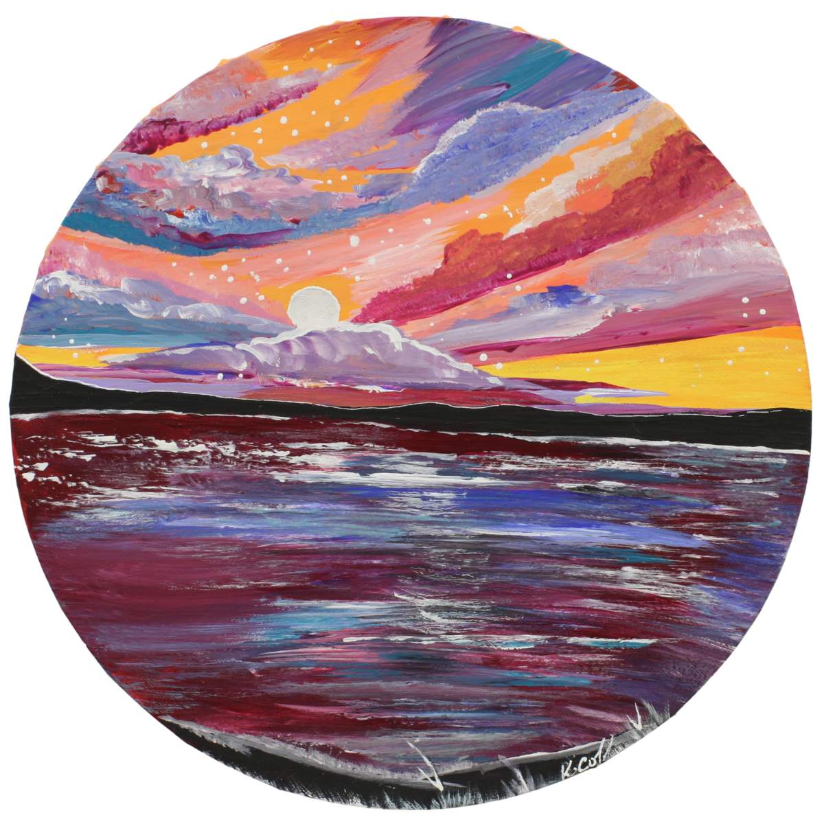 Sunset Glaze by Kendall Cobb 