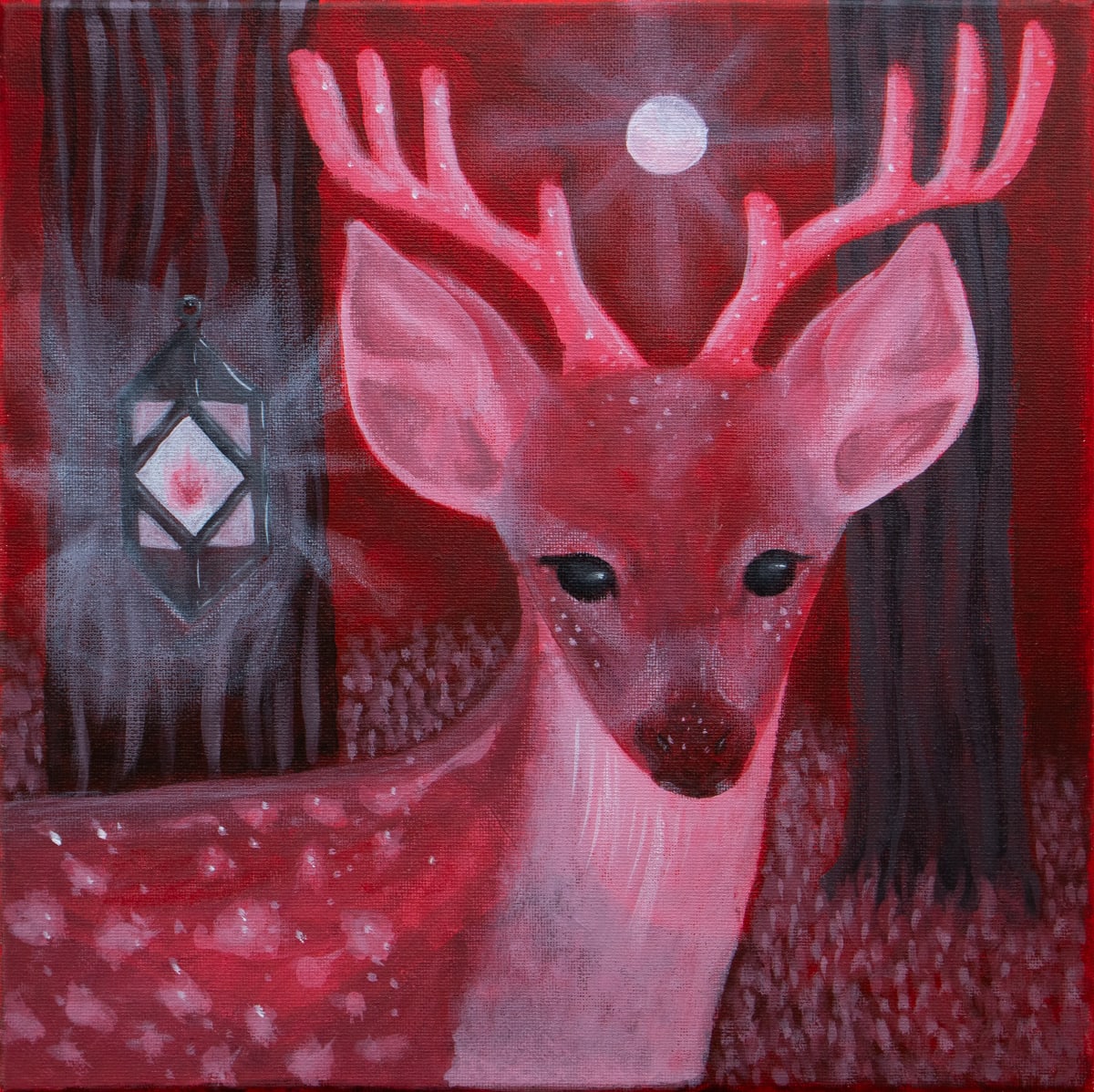 Red light in the dark by Erika Horn 