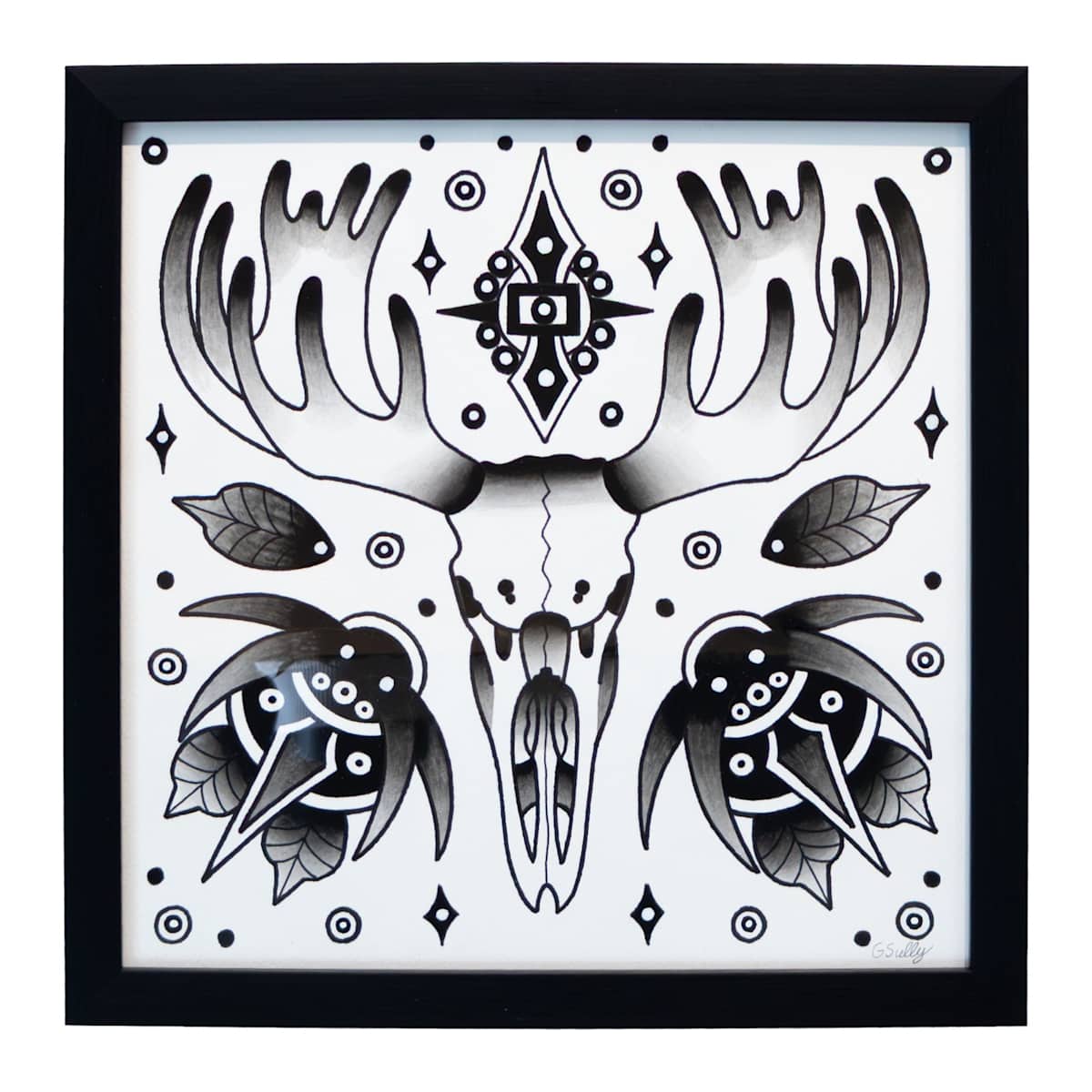 Stormy Moose by Geoff Sullivan 