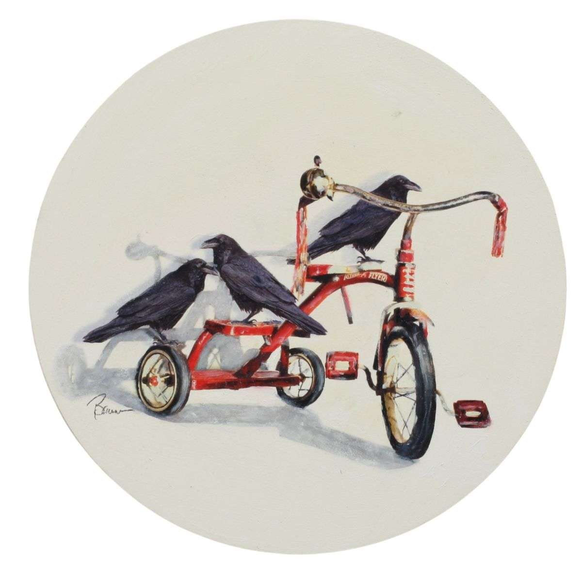 Hitching A Ride by Brian Barrer 