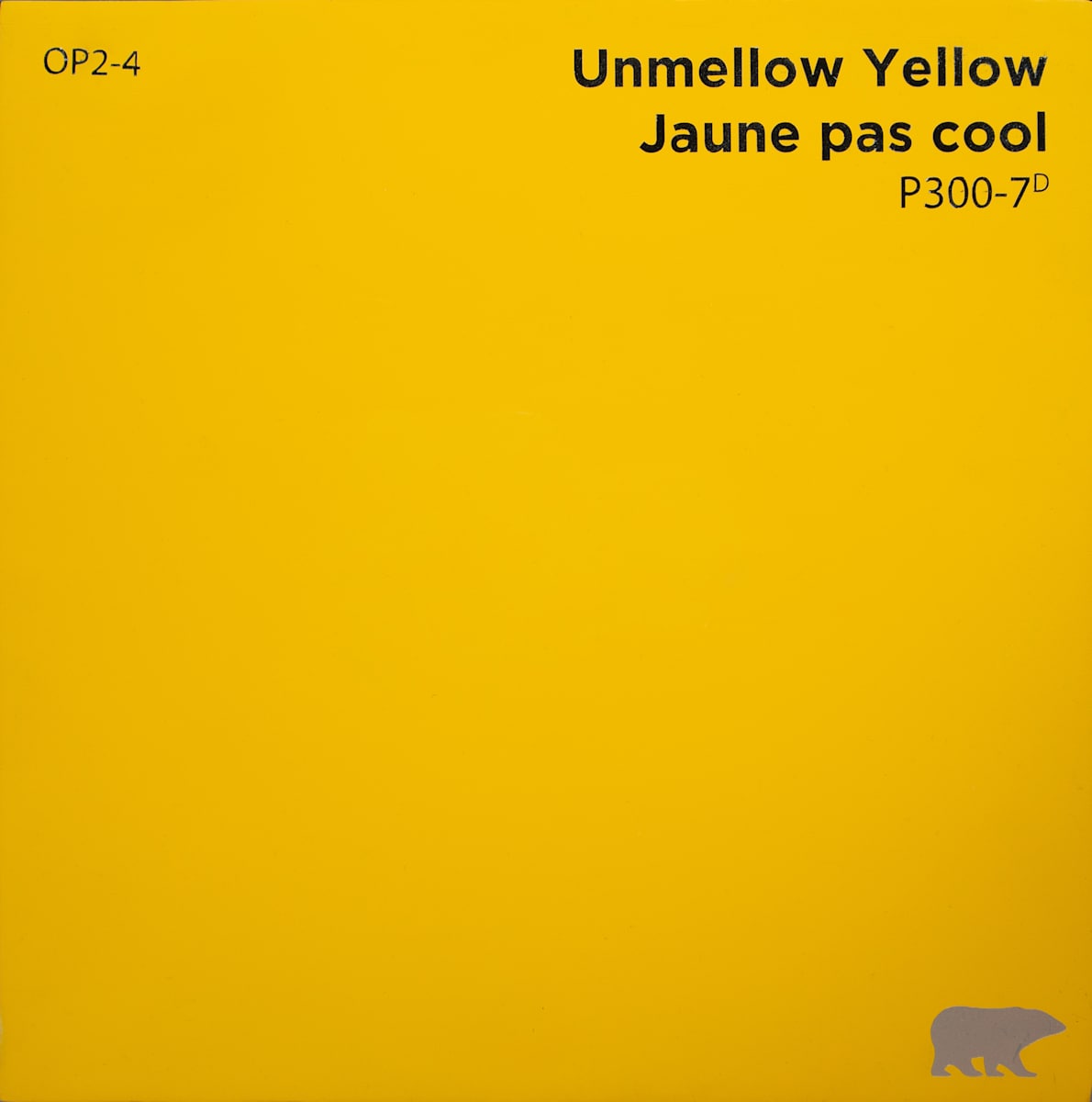 Unmellow Yellow by Andrew Morrison, Image 1.