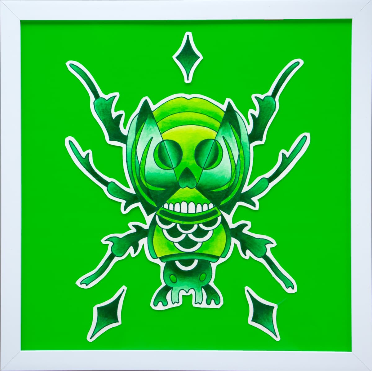 Green Beetleborg by Geoff Sullivan, Image 2.