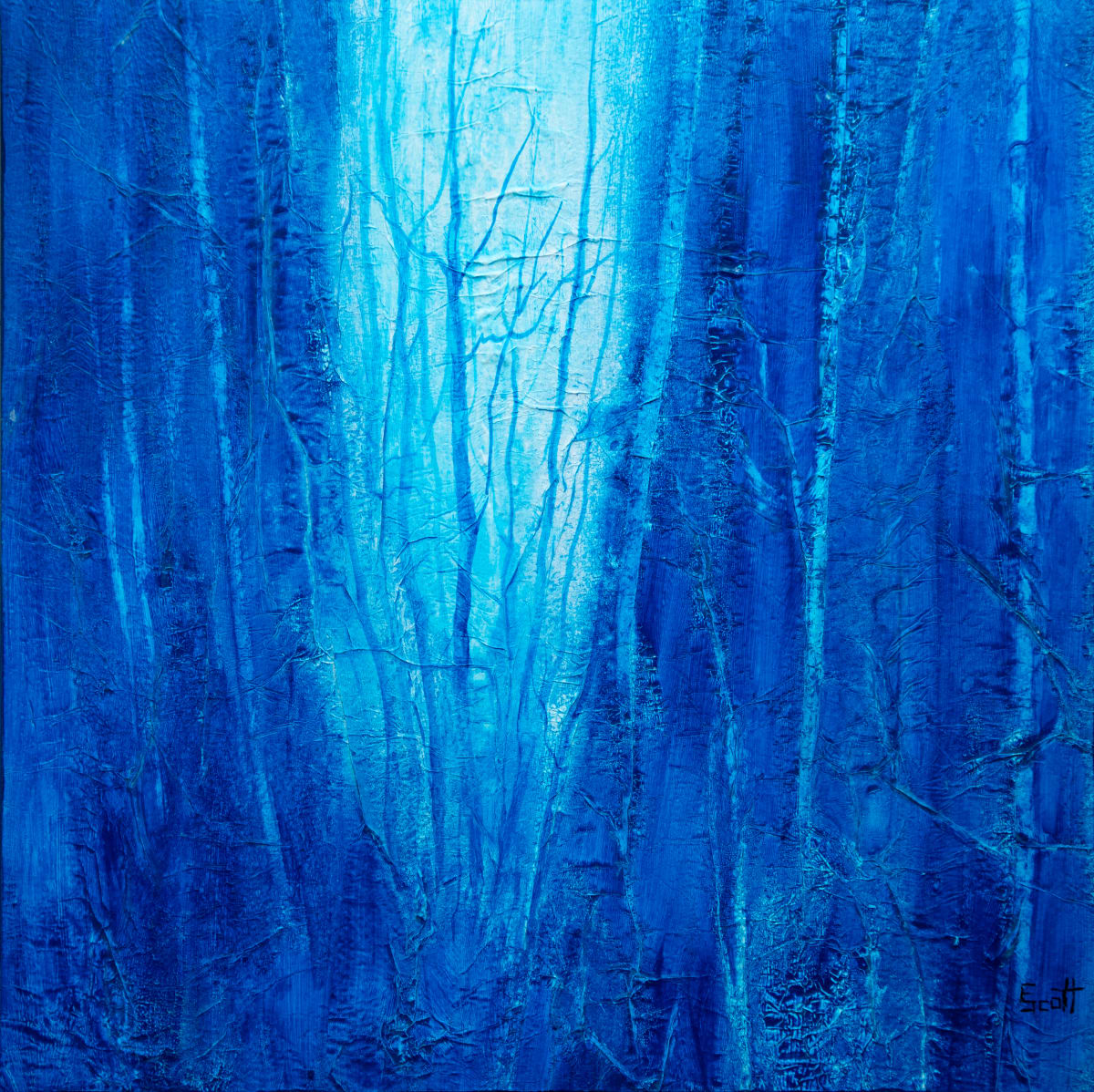 Enchanted Garden 1 by Edna Scott 