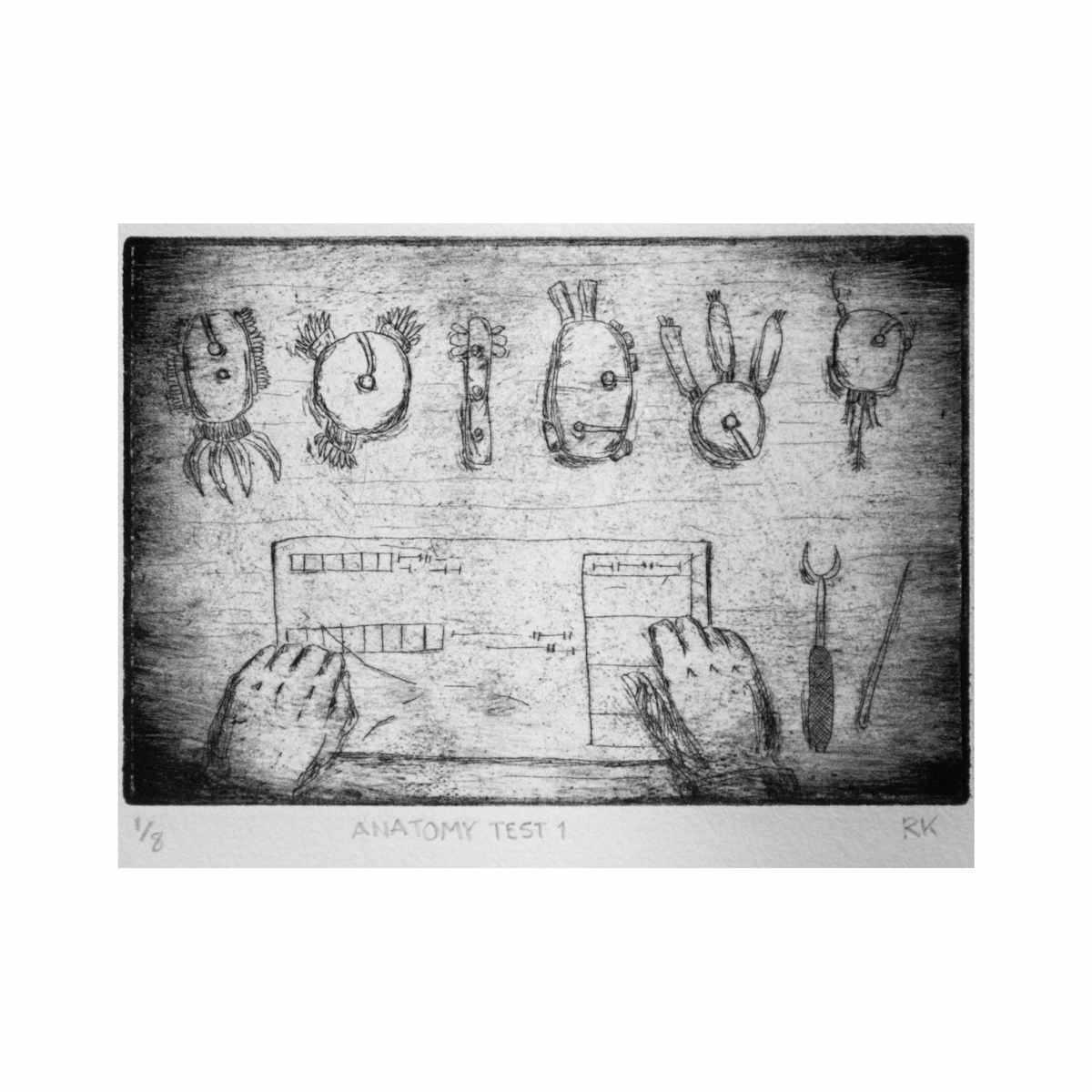 Anatomy Test 1 by Ross Kozuskanich 