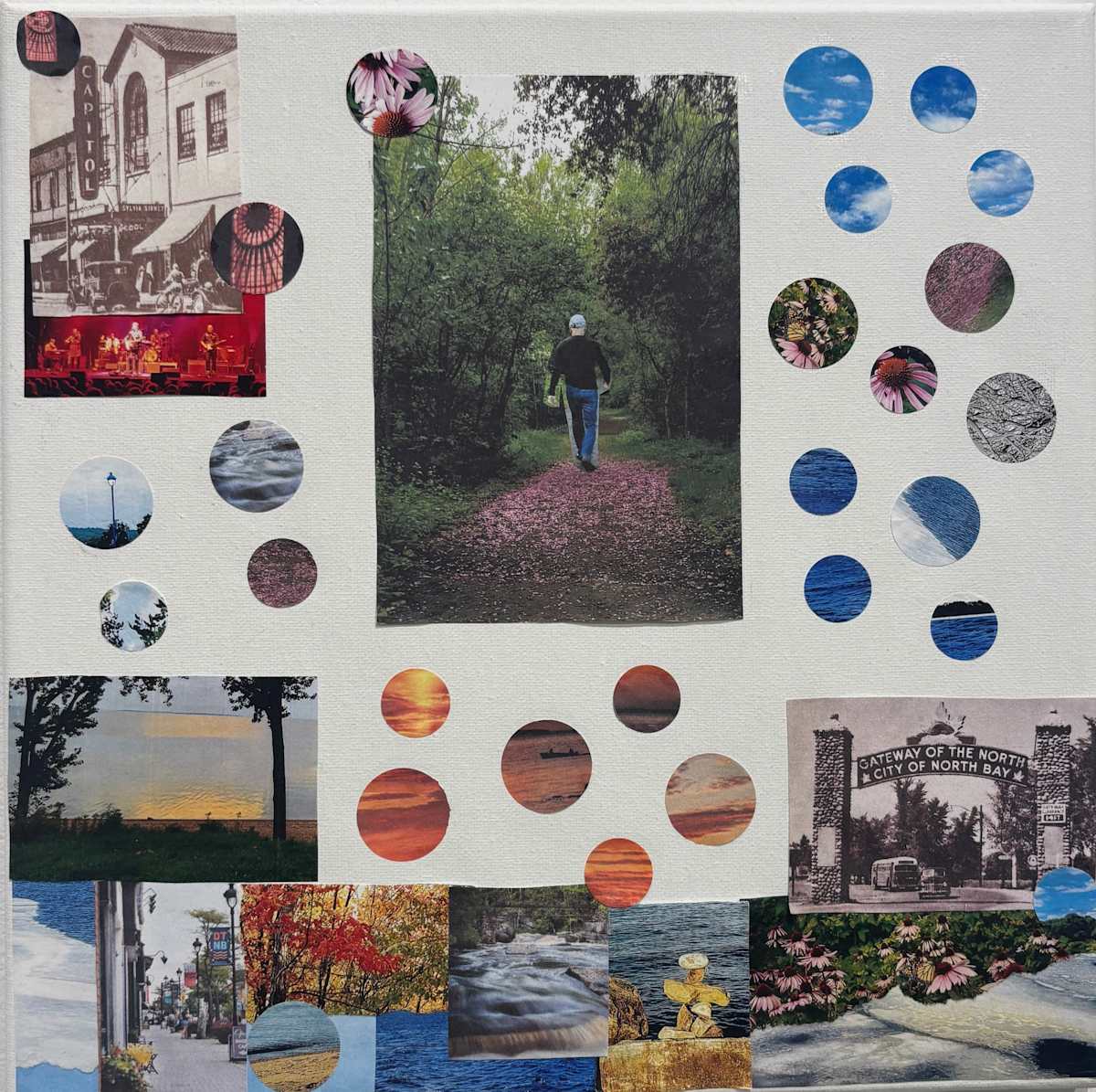 Glimpse of North Bay by Cathy Hogan 