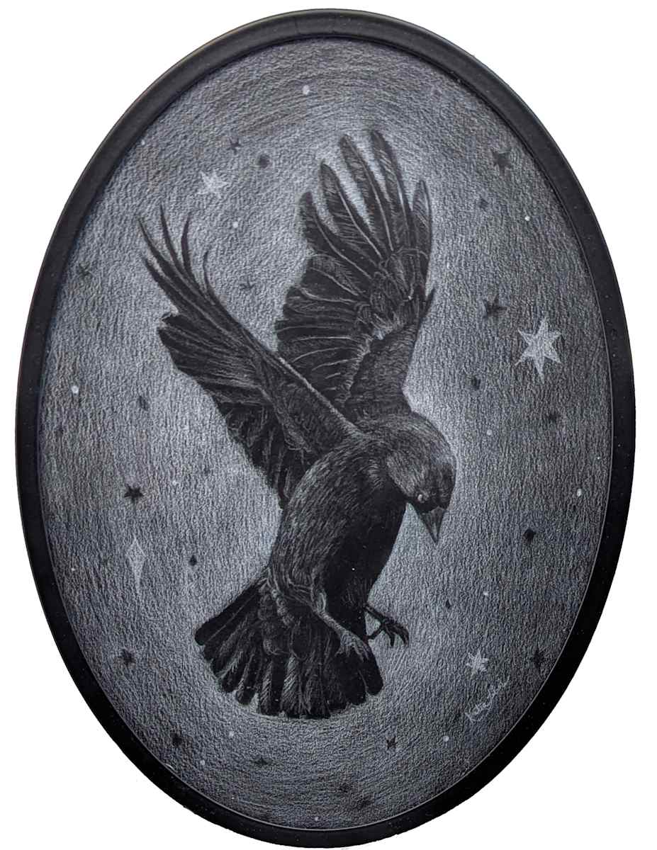 Crow ii. by Katia Labranche 