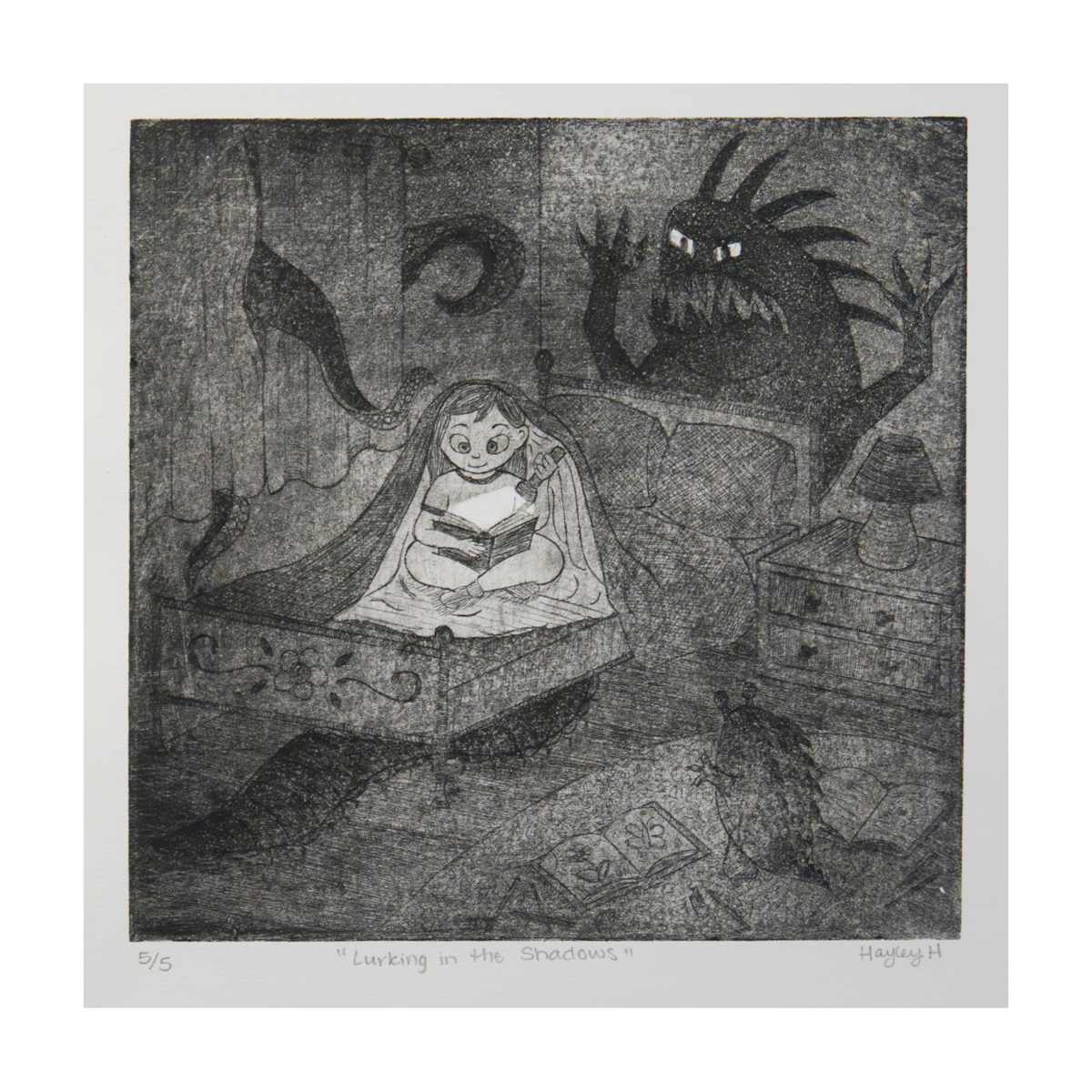 Lurking in the Shadows by Hayley Hubbert, Image 1.
