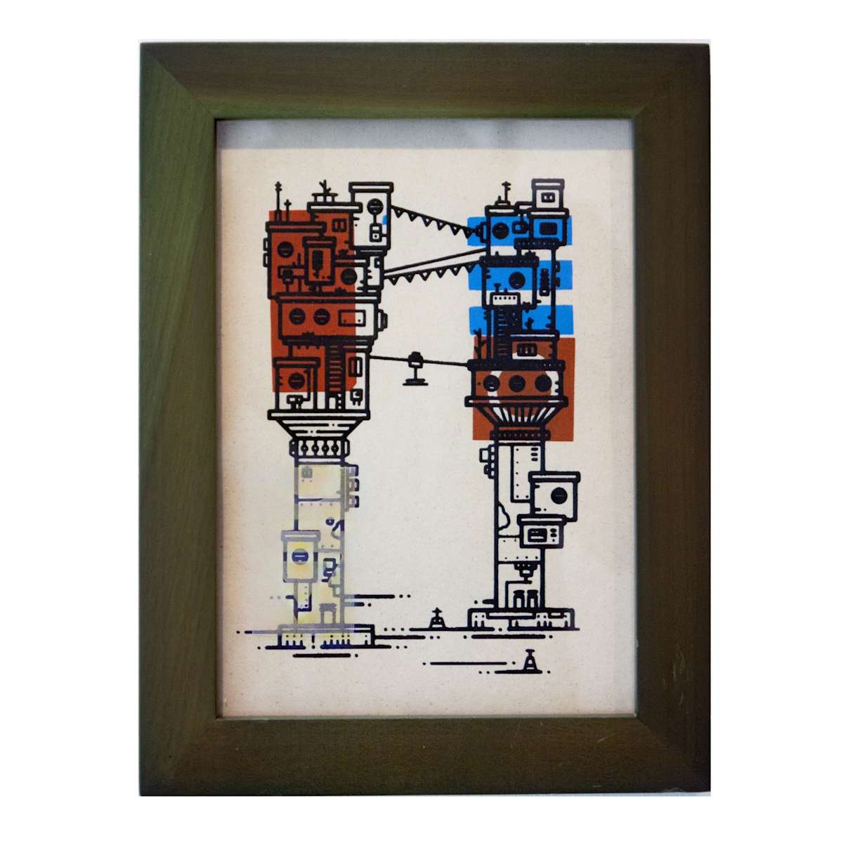 Pillars at Sea by Ross Kozuskanich 