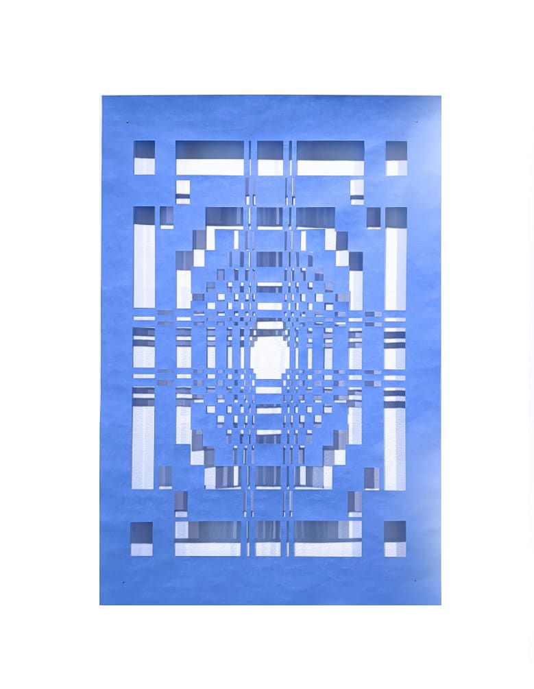 Optical Weave Pattern - #3, 2025 by Lizz Aston 