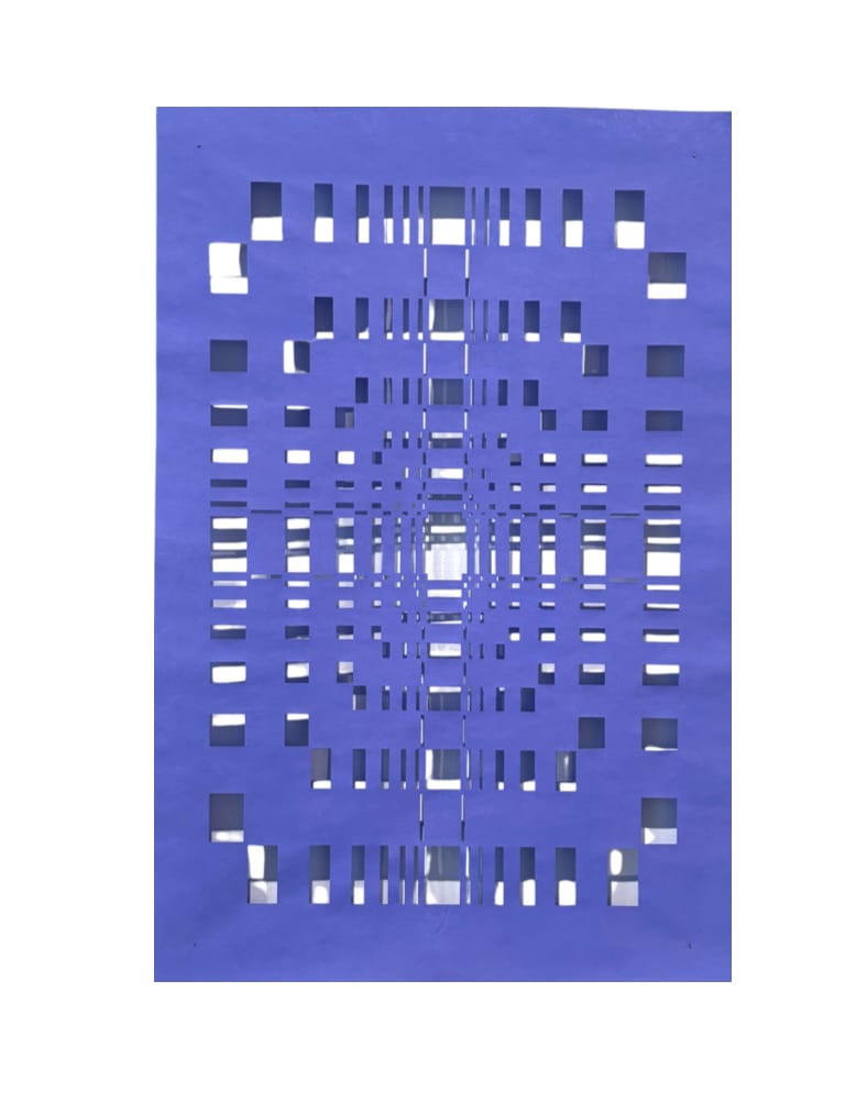 Optical Weave Pattern #2, 2025 by Lizz Aston 