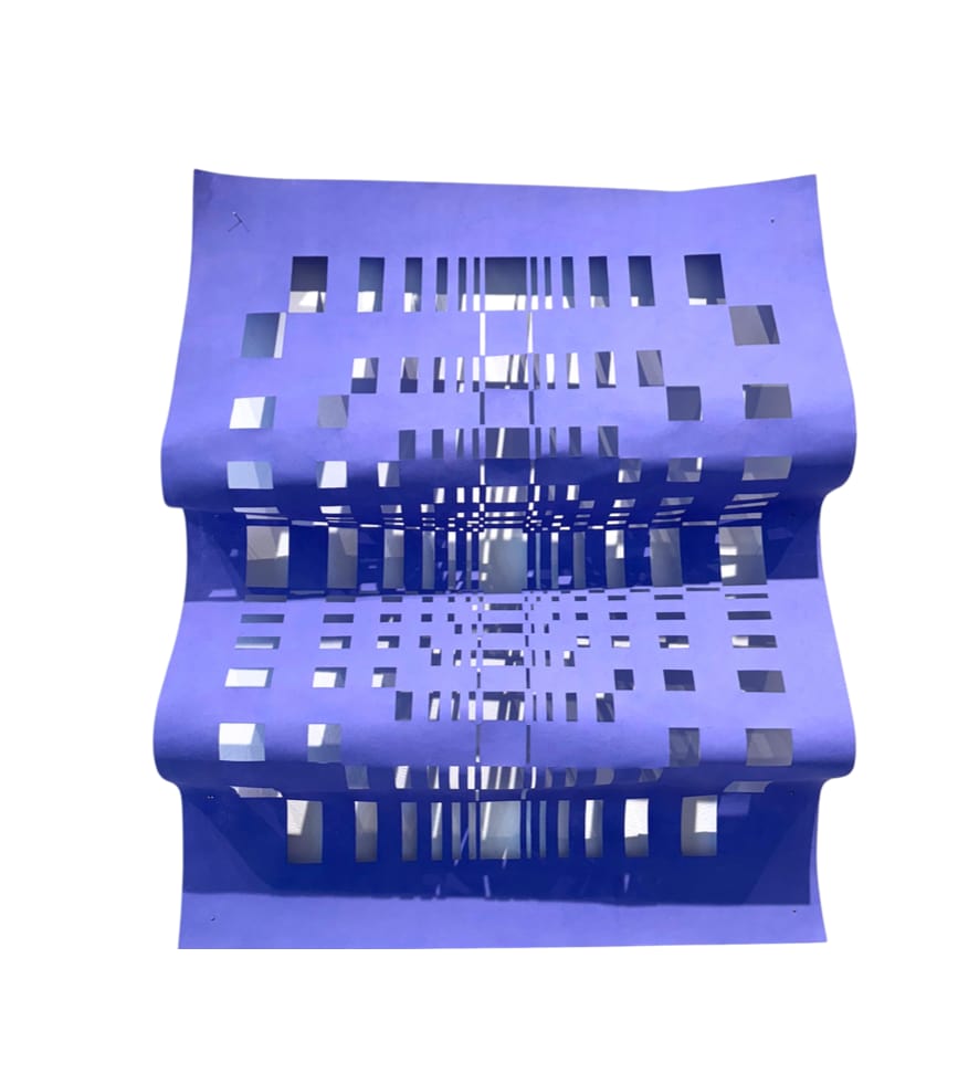 Optical Weave Pattern - Ripple 2025 by Lizz Aston 