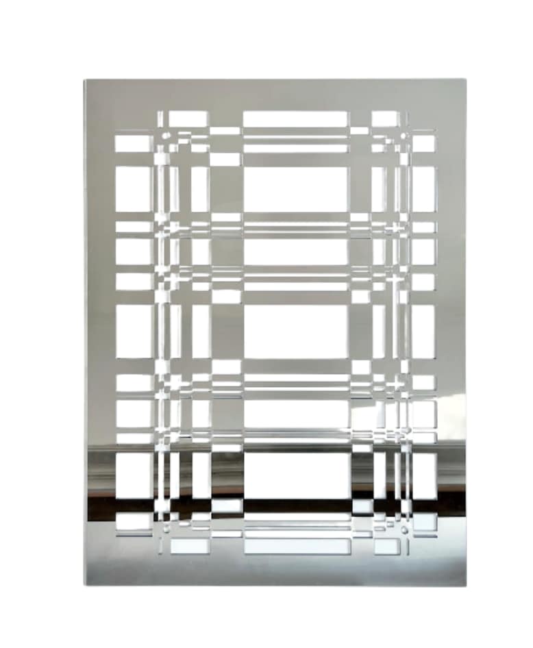 Optical Weave Mirror, 2025 by Lizz Aston 