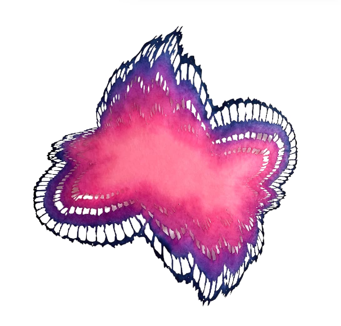 Plume (pink), 2025 by Lizz Aston 