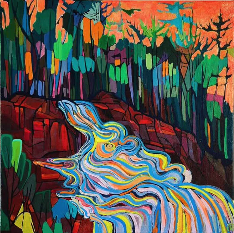 Duchesnay Falls by Rana Thomas 