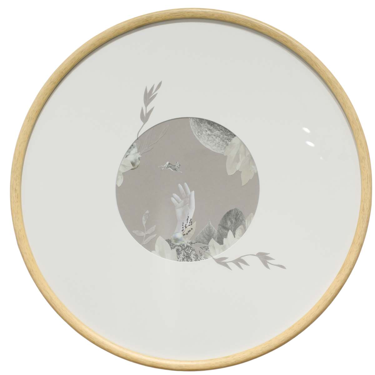 Gesture III (Grey) by Rebecca Clouâtre, Image 1.